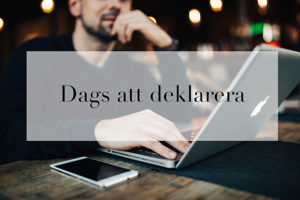 Dags att deklarera